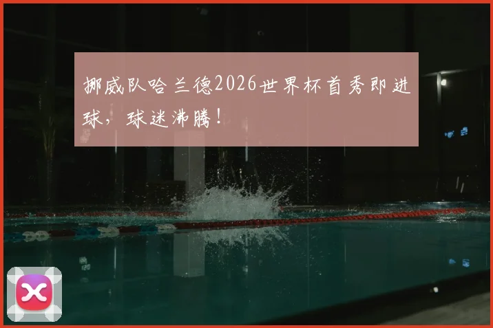 挪威队哈兰德2026世界杯首秀即进球,球迷沸腾!